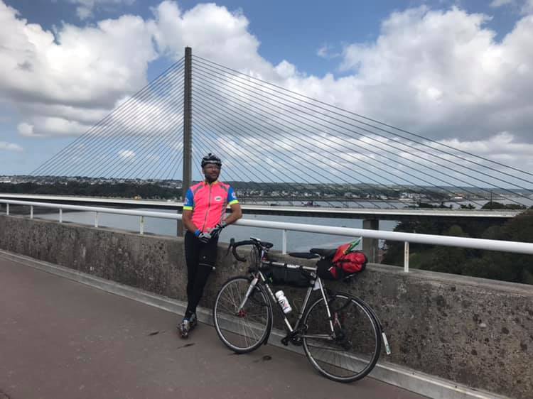 PBP2015 @ Brest Bridge, 600Km mark